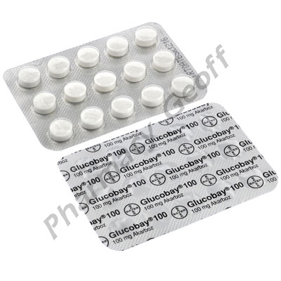 acarbose 100mg tab
