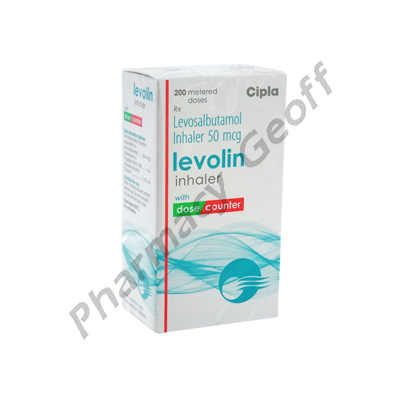 Levolin Inhaler (Levosalbutamol) - 50mcg (1 Bottle) 1