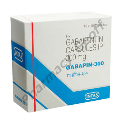 Gabapin (Gabapentin) - 300mg (15 Capsules)1