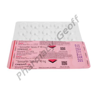 Cresar 40 (Telmisartan) - 40mg (30 Tablet)