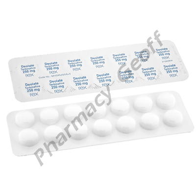 Deolate (Terbinafine) - 250mg (14 Tablets)