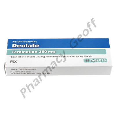 Deolate (Terbinafine) - 250mg (14 Tablets)