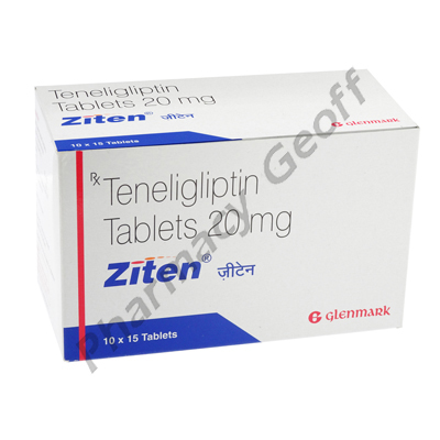 Ziten (Teneligliptin) - 20mg (15 Tablets)
