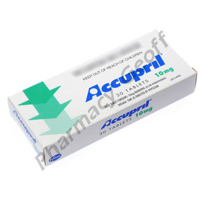 ACCUPRIL - 10MG (30 TABLETS) 