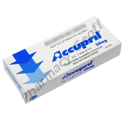 ACCUPRIL - 20MG (30 TABLETS) 