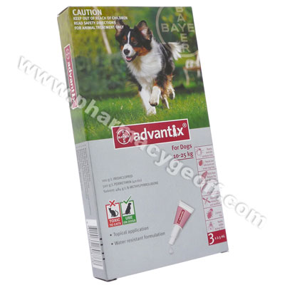 Advantix (Imidacloprid/Permethrin) - 100g/L/500g/L (2.5mL) 