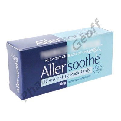 Allersoothe (Promethazine Hydrochloride) - 10mg (50 Tablets) 