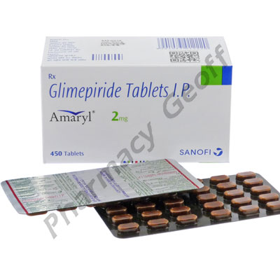 Amaryl (Glimepiride) - 2mg (30 Tablets)