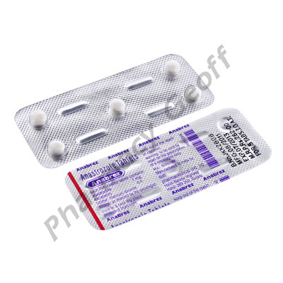 Anabrez (Anastrozole) - 1mg (5 Tablets) 