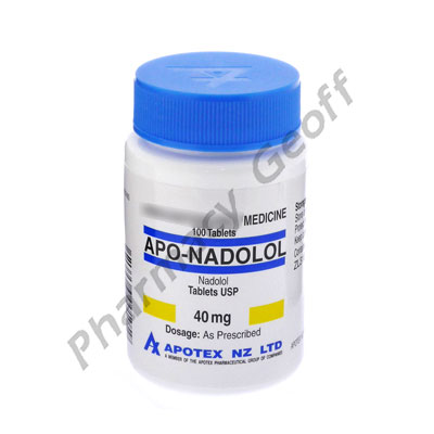 Apo-Nadolol (Nadolol) - 40mg (100 Tablets) 