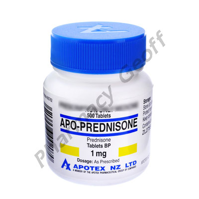 APO-PREDNISONE - 1MG (500 TABLETS) 