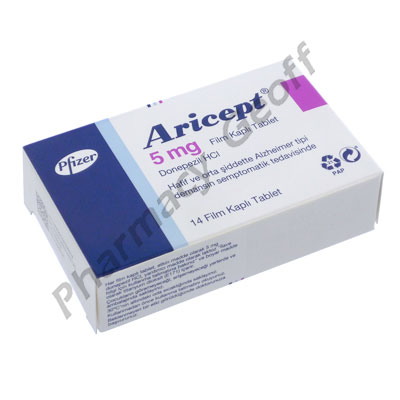 Aricept (Donepezil Hydrochloride) - 5mg (14 Tablets)(Turkey)