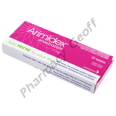 Arimidex (Anastrozole) - 1mg (30 Tablets) 