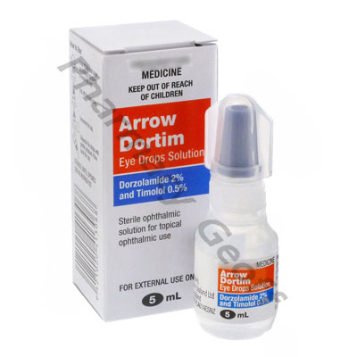 Arrow-Dortim (Dorzolamide Hydrochloride/Timolo Maleate) - 20mg/5mg (5mL)