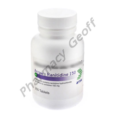 ARROW-RANITIDINE (GENERIC ZANTAC) - 150MG (250 TABLETS) 