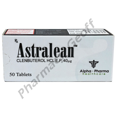 Astralean (Clenbuterol HCL) - 40mcg (50 Tablets) 