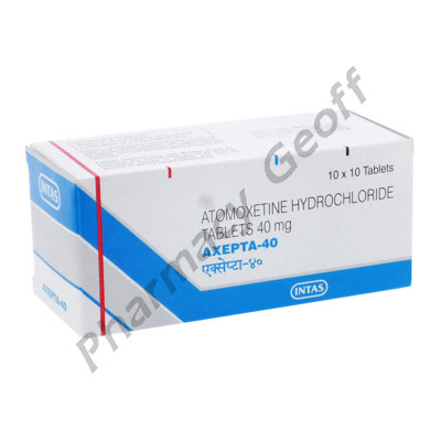 Axepta 40 (Atomexetine) - 40mg (10 Tablets) 