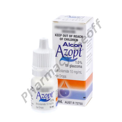 Azopt Eye Drops (Brinzolamide) - 1% (5mL Bottle) 