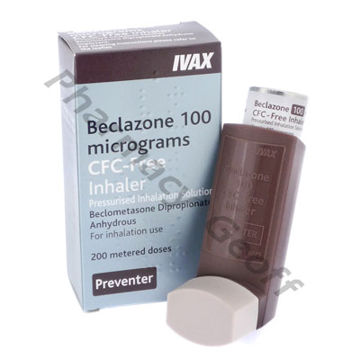 Beclazone Inhaler (Beclometasone Dipropionate) - 100mcg (200 Doses)  	