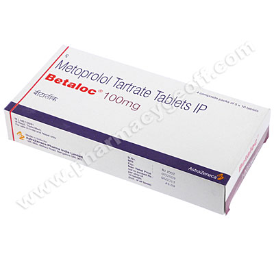 BETALOC (TOPROL XL) - 100MG (10 TABLETS)