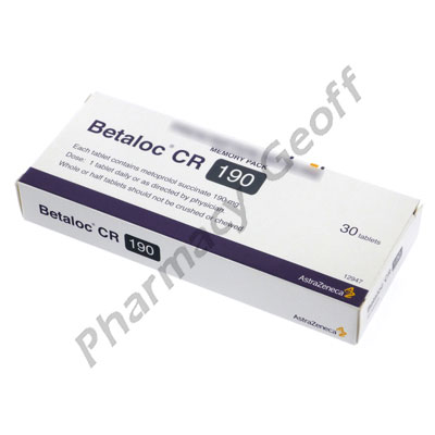 BETALOC CR (TOPROL XR) - 190MG (30 TABLETS) 