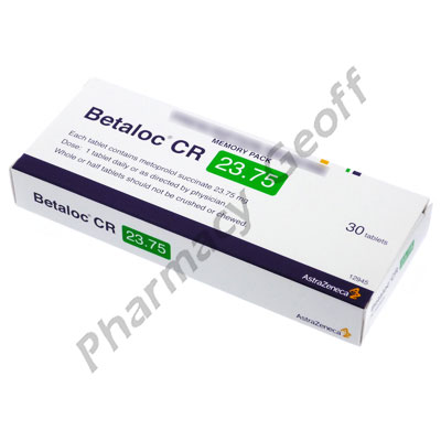 BETALOC CR (TOPROL XR) - 23.75MG (30 TABLETS) 