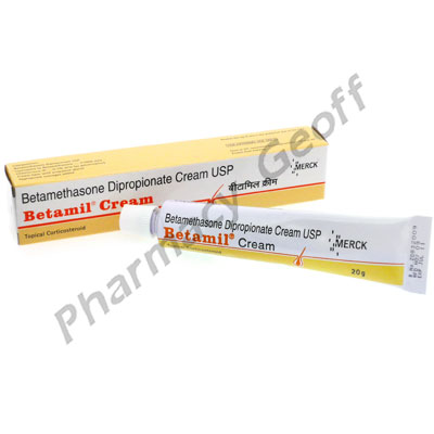 Betamil Cream (Betamethasone Dipropionate USP) - 0.05% w/w (20g) 