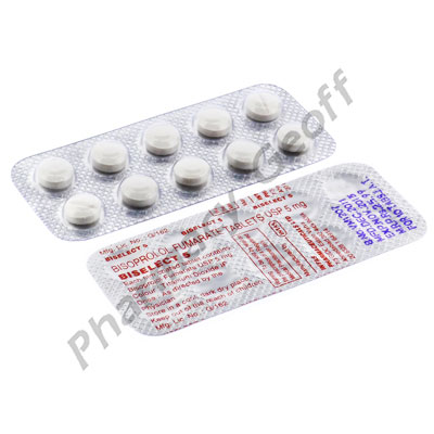 Biselect 5 (Bisoprolol Fumarate) - 5mg (10 Tablets) 