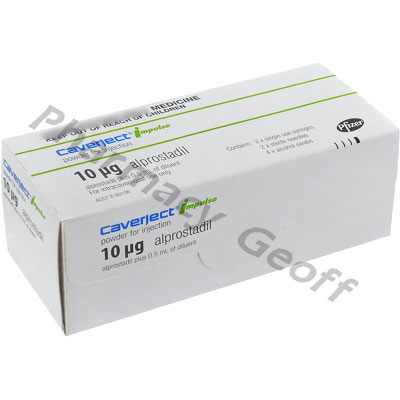 Caverject Impulse Injection (Alprostadil) - 10mcg (2 Syringe)  	