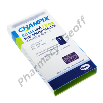Champix Starter Pack - 0.5mg (11s) + 1mg (14s) 