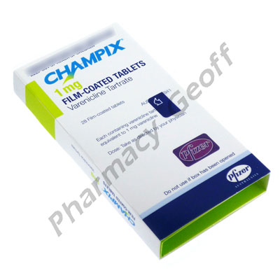 Champix (Varenicline) 1mg 28 tabs 