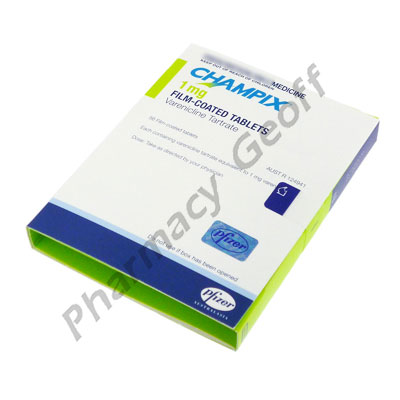 Champix 4 week Pack(Varenicline Tartrate)_Tab_1mg_PG_