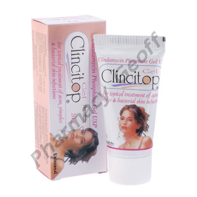 Clincitop Gel (Clindamycin) - 1% (20g Tube)