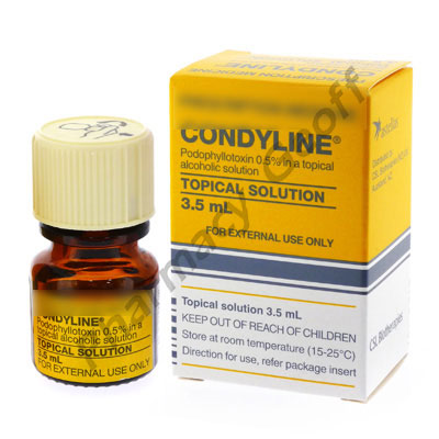 CONDYLINE SOLUTION (3.5ML BOTTLE) 