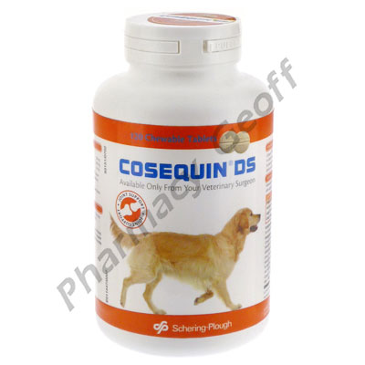 Cosequin DS Large (Glucosamine Hydrochloride/Sodium Chondroitin Sulfate) - 500mg/400mg (120 Chewable Tablets) 
