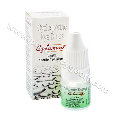 Cyclomune Eye Drop (Cyclosporine) - 0.05% (3ml)