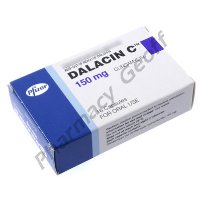 DALACIN C (CLINDAMYCIN) - 150MG (16 CAPSULES) 