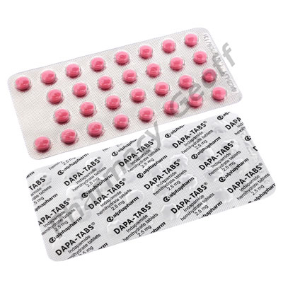 Dapa (Indapamide Hemihydrate) - 2.5mg (90 Tablets) 