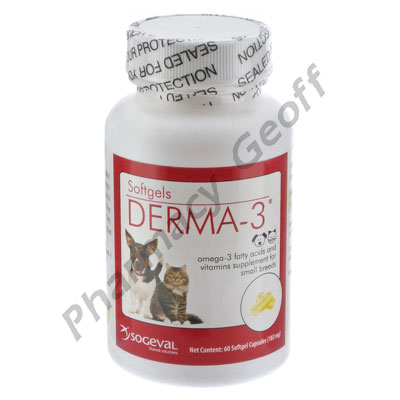 Derma-3 Softgels (Small Breeds)