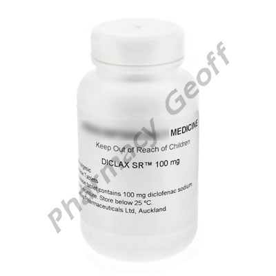Diclax SR (Diclofenac Sodium) - 100mg (500 Tablets) 