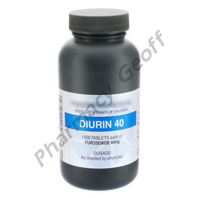 Diurin (Frusemide) - 40mg (1000 Tablets) 