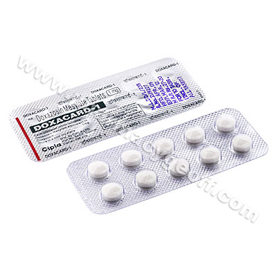 Doxacard (Doxazosin) - 1mg (10 Tablets)