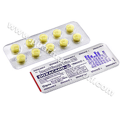 Doxacard (Doxazosin) - 2mg (10 Tablets)