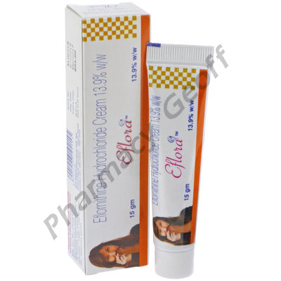 Eflora Cream (Eflornithine Hydrochloride) - 13.9% (15g Tube)