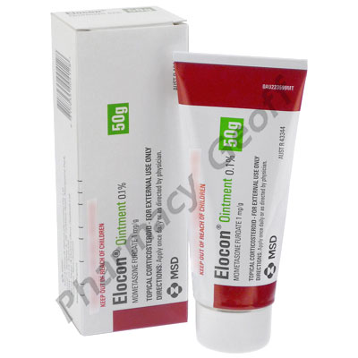 Elocon Ointment (Mometasone Furoate) - 0.1% (50g)