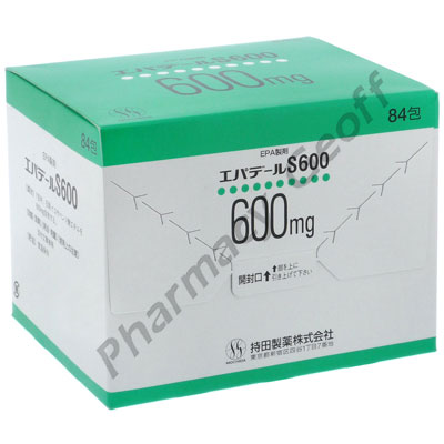 Epadel S600 (Ethyl icosapentate) - 600mg (84 Sachets) 