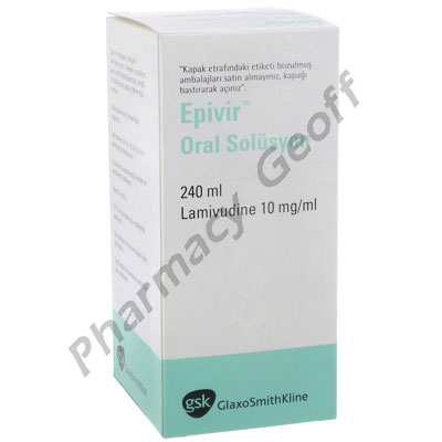 Epivir Oral Solution (Lamivudine) - 10mg/mL (240mL)