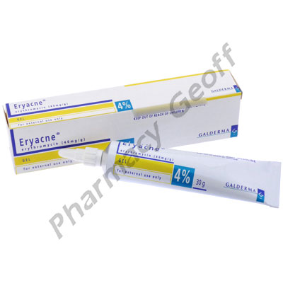 ERYACNE GEL (ERYTHROMYCIN) 4% - 30GM TUBE 