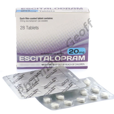 Escitalopram (Escitalopram Oxalate) - 20mg (28 Tablets)
