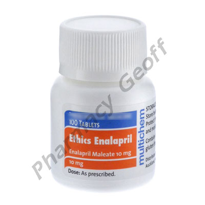 Ethics Enalapril (Enalapril Maleate) - 10mg (100 Tablets) 